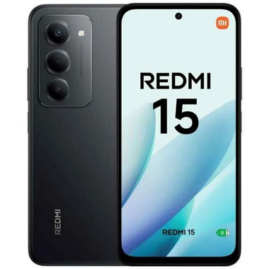 XIAOMI REDMI 15 6+128GB MIDNIGHT BLACK EU