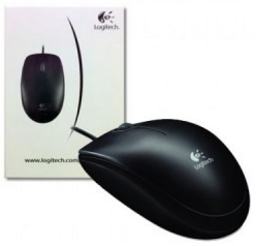 MIŠ ŽIČNI LOGITECH OPTICAL USB, CRNI