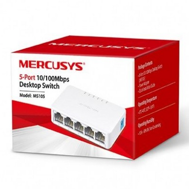Mercusys MS105 Desktop Switch 5x10/100