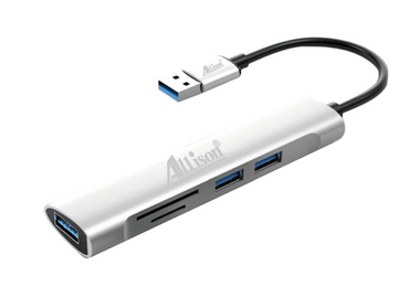 USB Hub - 3x USB & Micro SD čitač