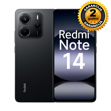 XIAOMI REDMI NOTE 14 8+256GB BLACK EU