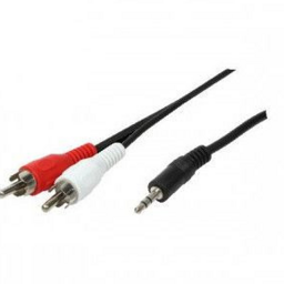 LOGILINK AUDIO CABLE 3.5MM TO 2XCHINCH M/M 1.5M