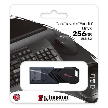 Kingston USB Memorija Exodia Onyx 256GB USB 3.0