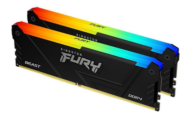 RAM DDR4 16GB (2x8) 3200MHz FURY Beast RGB CL16