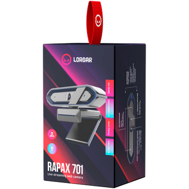 LORGAR Rapax 701, Streaming Camera,2K 1080P/60fps