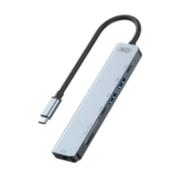 XO HUB008 USB Type-C Multi-hub 7in1