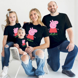Peppa pig porodični T-shirt set