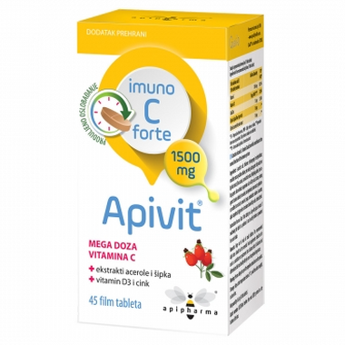 Apivit® Imuno C 1500mg forte film tablete