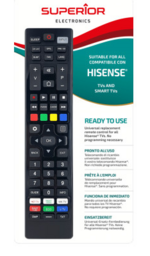 Daljinski upravljač za Hisense TV i Smart prijemnike